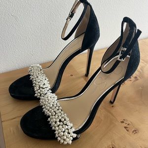 Jessica Simpson Pearl Heels
